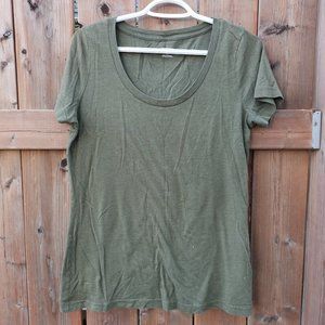 Mossimo women green t-shirt - Size L